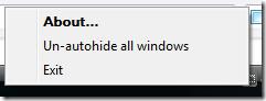 Ocultar automaticamente qualquer janela ativa com WinAutoHide