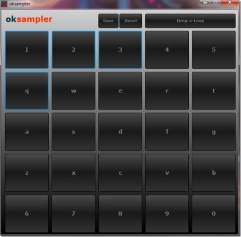 OK Samplerは無料の音楽サンプラーソフトウェアです