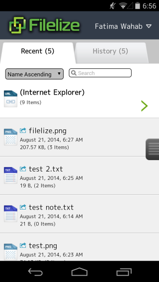 Filelize は最近使用したファイルをお好みのクラウド ストレージ サービスに同期します [Windows]