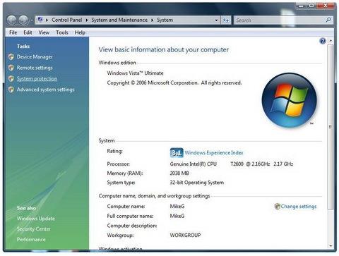 Systeemherstel uitschakelen in Windows 7 / Vista / XP