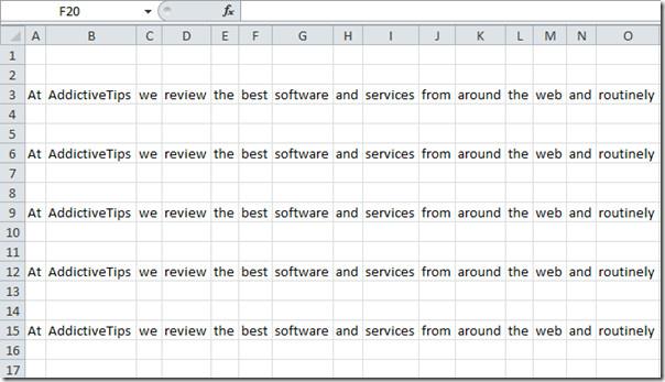 Dokumenttextdatei in Excel 2010-Arbeitsblatt importieren Dokumenttextdatei in Excel 2010-Arbeitsblatt importieren