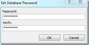 密碼保護 Access 2010 資料庫（加密/解密）