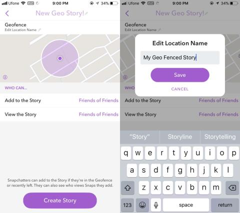Snapchatでジオフェンスストーリーを作成する方法