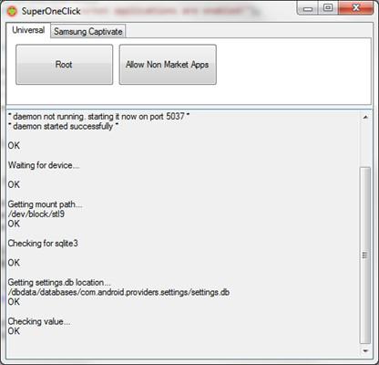 Rootear el Sony Ericsson Xperia X8 con SuperOneClick