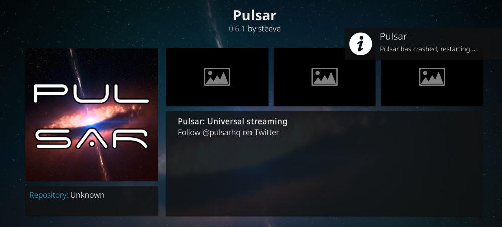 Pulsar Kodiアドオン：インストール方法とエラー修正