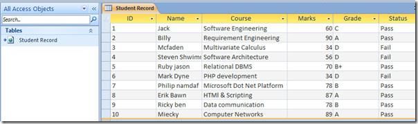Importar e vincular planilha HTML no Access 2010