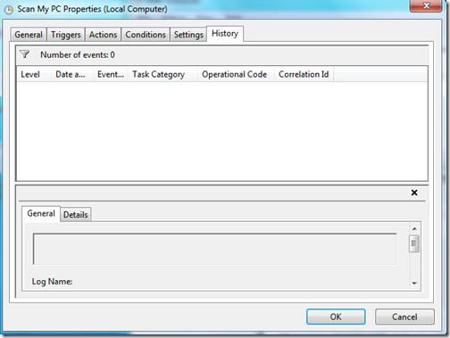 Visualizar e limpar o histórico do Agendador de Tarefas no Windows 7