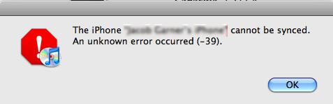 Nasıl Yapılır: iTunes'da iPhone –39 Senkronizasyon Hatası (Mac ve Windows) Nasıl Yapılır: iTunes'da iPhone –39 Senkronizasyon Hatası (Mac ve Windows)