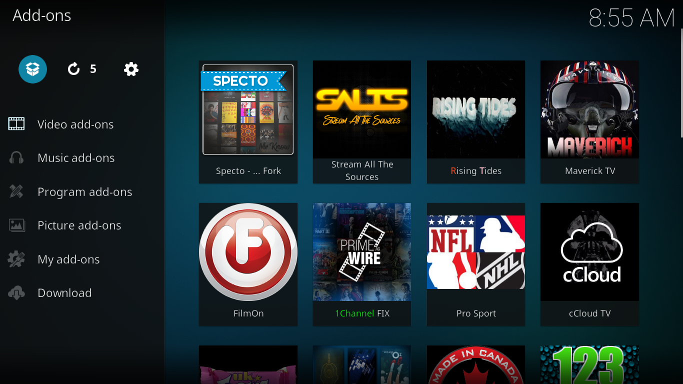 Channel Pear Kodiアドオン、インストールチュートリアルと発見