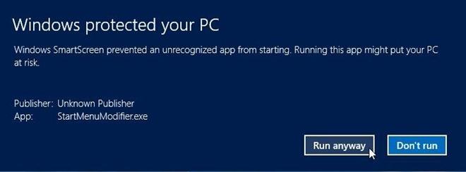 احصل على شاشة بدء Windows 8 أنحف تفتح داخل سطح المكتب