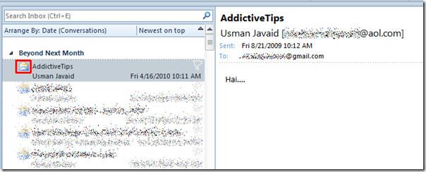 Outlook 2010: marcar itens como lidos quando visualizados no painel de leitura
