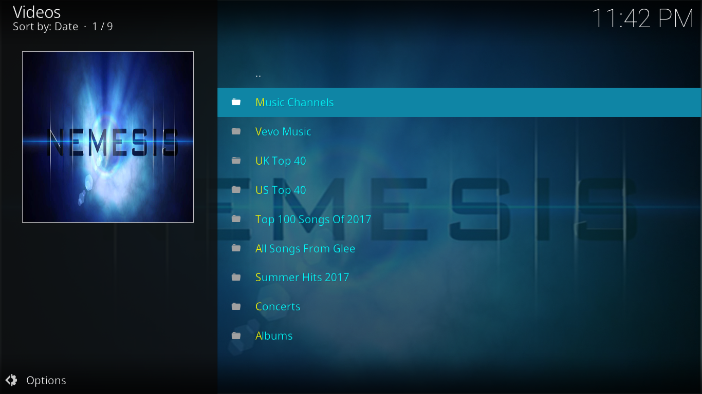 Дополнение Nemesis для Kodi — как установить Nemesis на Kodi
