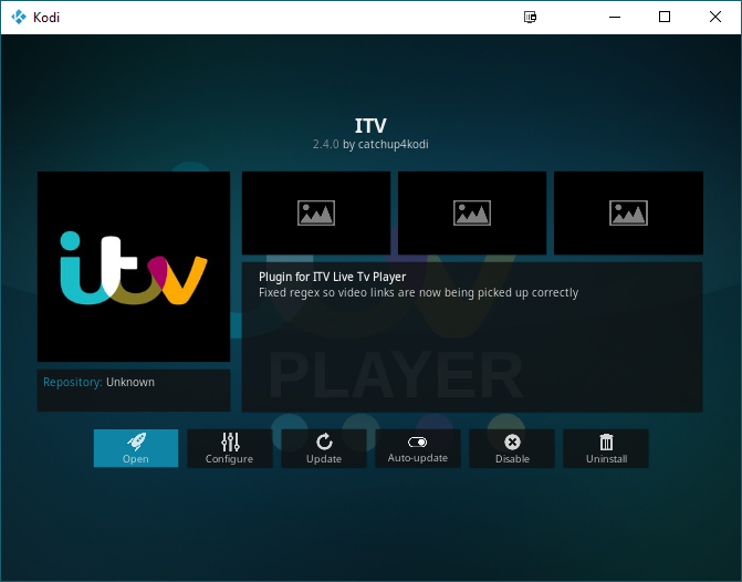 ITV Player Kodiアドオン - iTV Playerのインストール方法とガイドツアー