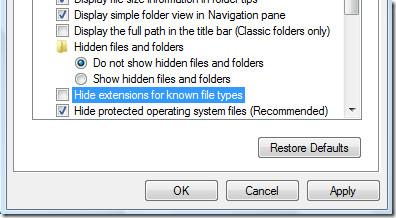 Öffnen Sie die Dateierweiterung .DAT schnell in Windows