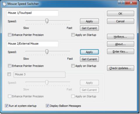 ノートパソコンの外付けマウスとタッチパッドの速度を変える方法 [Windows]