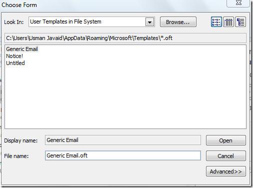 Crie e use modelos de e-mail no Outlook 2010