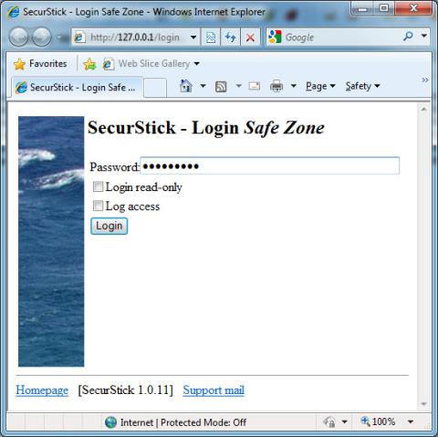 SecurStick – 管理者権限なしでUSBスティックのデータを暗号化