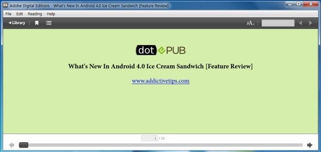 Tukar & Muat Turun Tapak Web Sebagai eBook EPUB Dengan dotEPUB [Chrome]