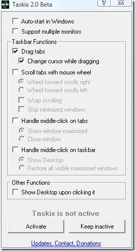 Come spostare e riordinare le schede della barra delle applicazioni in Windows XP/Vista Come spostare e riordinare le schede della barra delle applicazioni in Windows XP/Vista