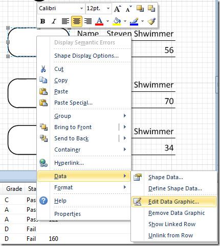 Crie diagramas no MS Visio 2010 vinculando planilhas do Excel