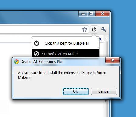 ปิดใช้งานส่วนขยายทั้งหมดใน Chrome ด้วยการคลิกเพียงครั้งเดียว