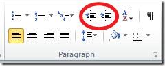 Formato/Formatação do Office Word 2010