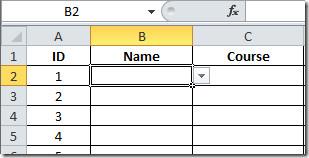 Excel 2010: Lista de Validação de Dados