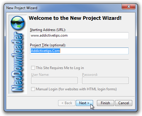 NeoDownloader: パラメータを定義してウェブサイトから画像を一括ダウンロード