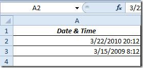 Convertitore di data e ora di Excel