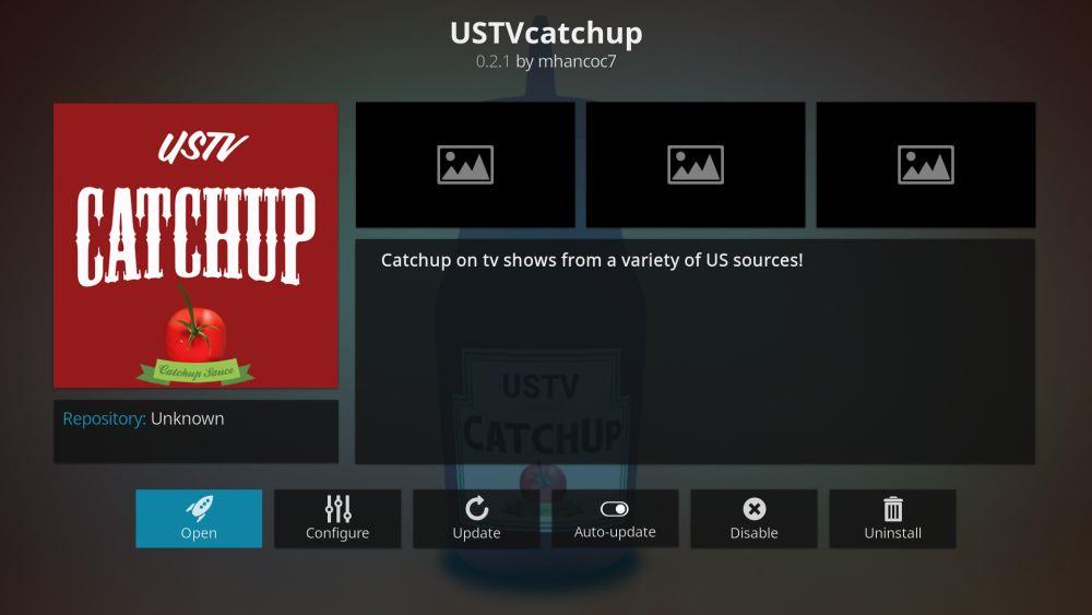 Complemento USTVcatchup para Kodi: Cómo instalar USTVcatchup en Kodi Complemento USTVcatchup para Kodi: Cómo instalar USTVcatchup en Kodi