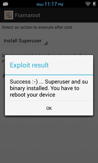 使用 Framaroot 一鍵取得無數 Android 裝置權限