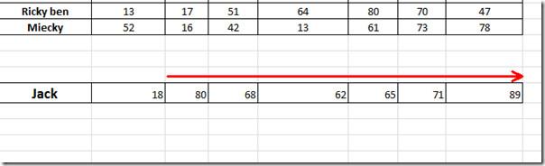 Función BUSCARH en Excel 2010