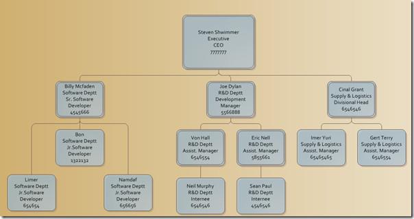 在 Visio 2010 中從 Excel 電子表格建立組織架構圖