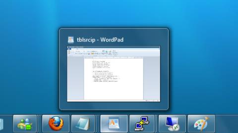 Windows 7 Aero Peek機能の使い方