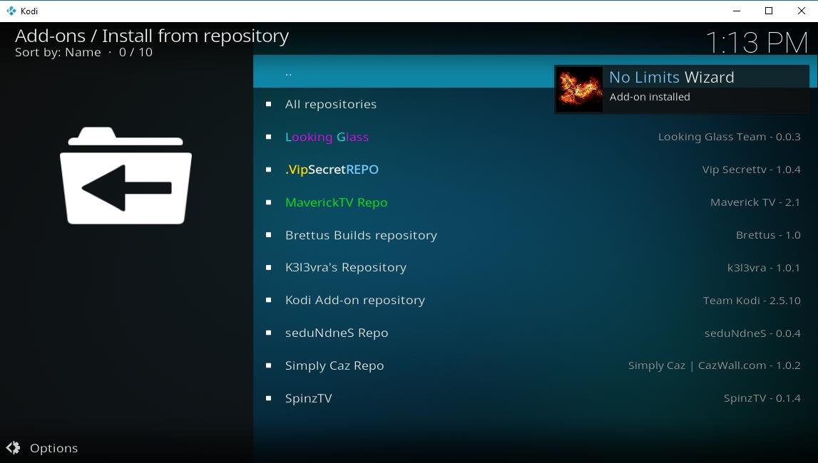 No Limits Magic Kodi Build – Comment installer No Limits rapidement et facilement