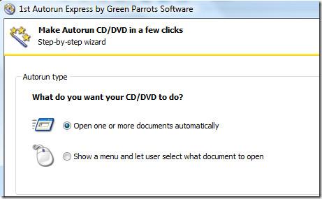 Crea e aggiungi automaticamente file di esecuzione automatica su CD/DVD in Windows Crea e aggiungi automaticamente file di esecuzione automatica su CD/DVD in Windows