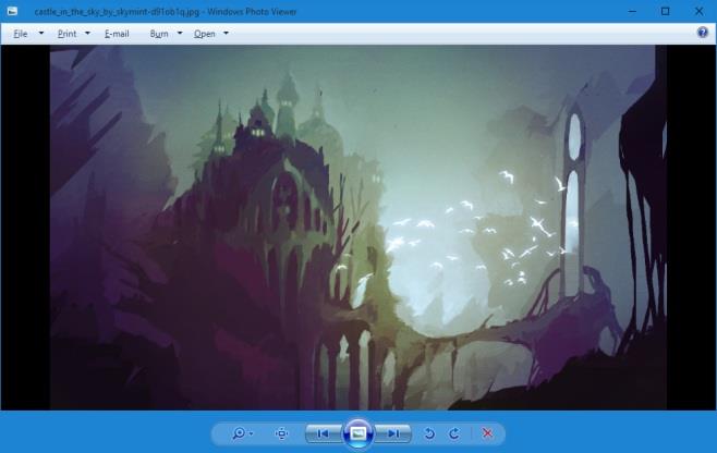 Windowsフォトビューアーで背景色を変更する方法
