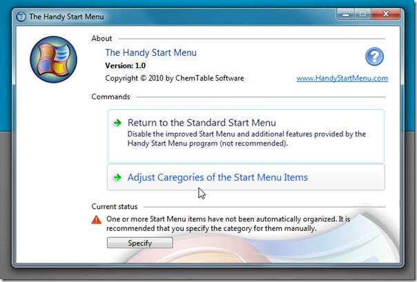 便利なスタートメニューで「すべてのプログラム」をカテゴリ別にグループ化 [Windows 7]
