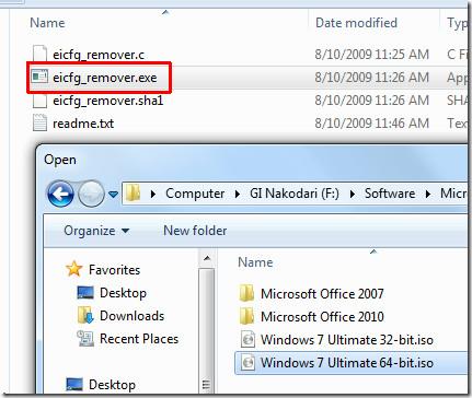 إنشاء قرص DVD عالمي لنظام التشغيل Windows 7 عن طريق إزالة الإصدارات