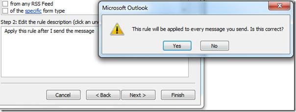 Outlook 2010：對簡訊 (SMS) 應用規則