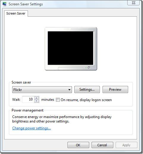 So zeigen Sie Flickr-Fotos als Bildschirmschoner in Windows an