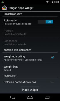 Hangar – เข้าถึงแอปที่ใช้บ่อยจากลิ้นชักการแจ้งเตือน