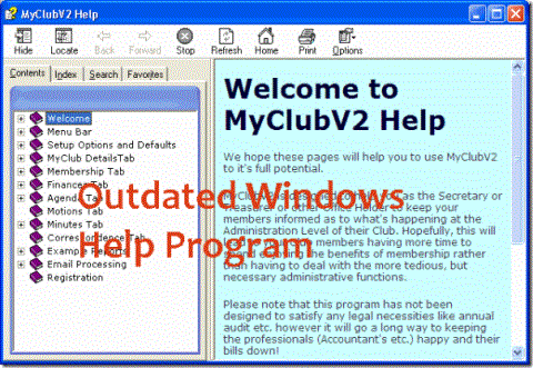 Windows 7で.hlpヘルプファイルを開く方法