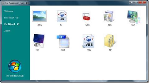修復 Windows 7 檔案關聯 修復 Windows 7 檔案關聯