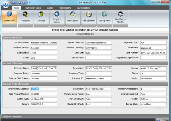 Windows 7'nizi EnhanceMySe7en ile Ayarlayın
