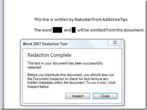 Microsoft Word 2010/2007'de Metni Gizle