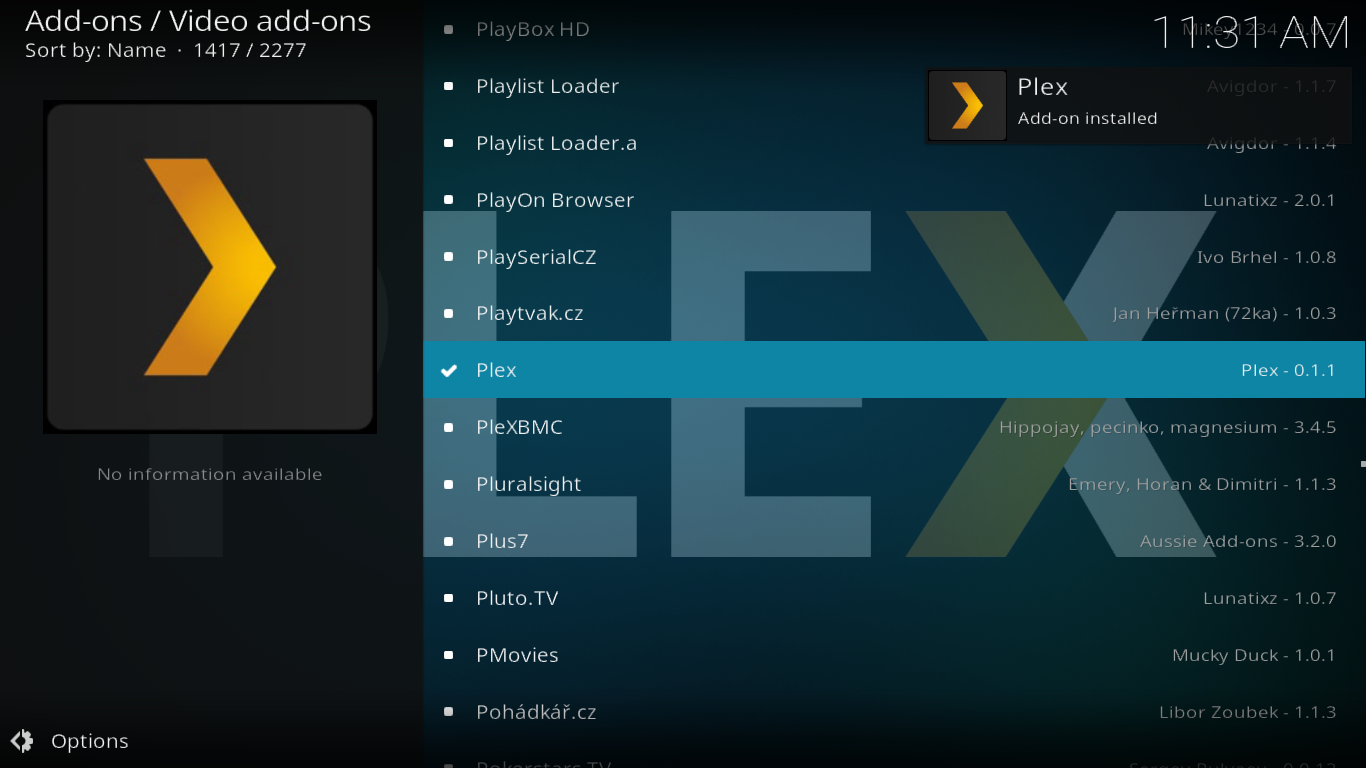 Plex para Kodi: Cómo instalar el complemento y una breve reseña