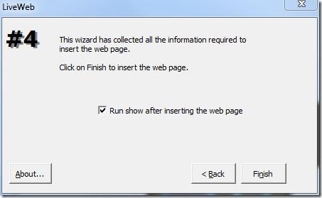Live webpagina's invoegen in PowerPoint-presentatiedia Live webpagina's invoegen in PowerPoint-presentatiedia