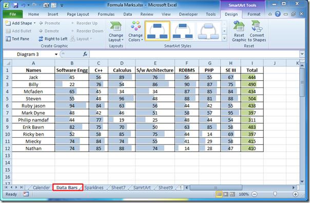 Excel 2010：隱藏/取消隱藏列、行、工作表