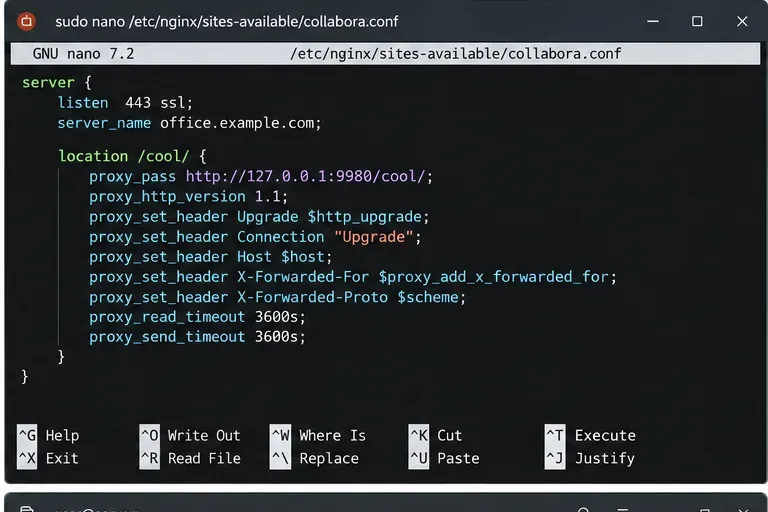 修正 Collabora Online “Socket 連線意外關閉”問題：WebSocket 和代理程式檢查